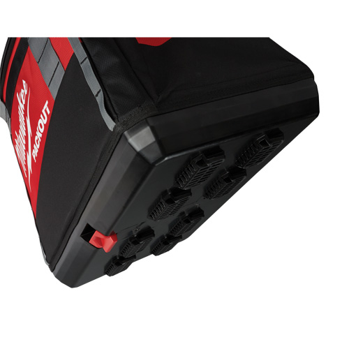 Packout Tool Bag, Ballistic Nylon, 8 Pockets, Black/Red Infinity Industrial Services Inc.