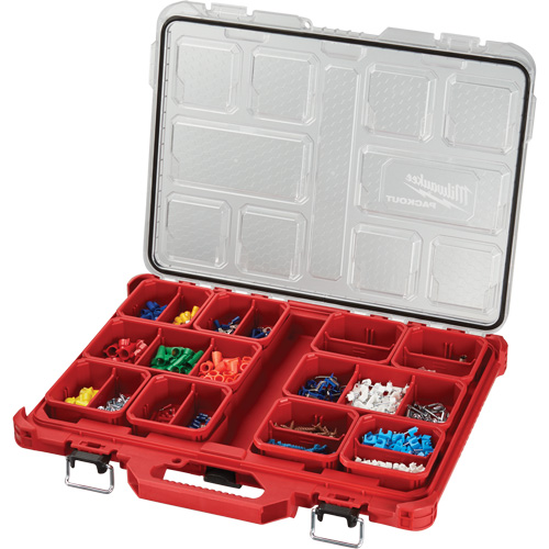 Organisateur profil&eacute; Packout, 19-3/4" x 16-2/5" x 2-1/2", Noir/Rouge Infinity Industrial Services Inc.