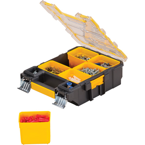 Mid-Size Pro Organizer, 4-1/2" W x 10-1/4" D x 13-3/5" H, Black/Yellow Infinity Industrial Services Inc.