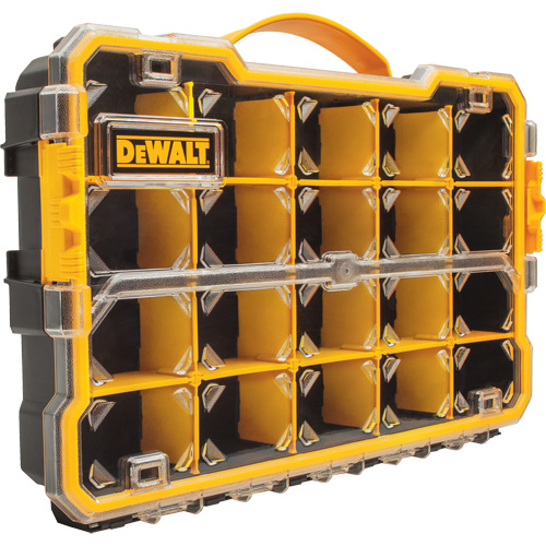 Compartment Pro Organizer, 11" W x 17-5/8" D x 2-7/8" H, Black/Yellow Infinity Industrial Services Inc.