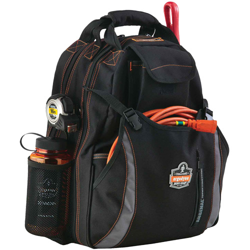 Sac &agrave; dos pour outils 5843 Arsenal, 13-1/2" lo x 8-1/2" la, Noir, Polyester Infinity Industrial Services Inc.