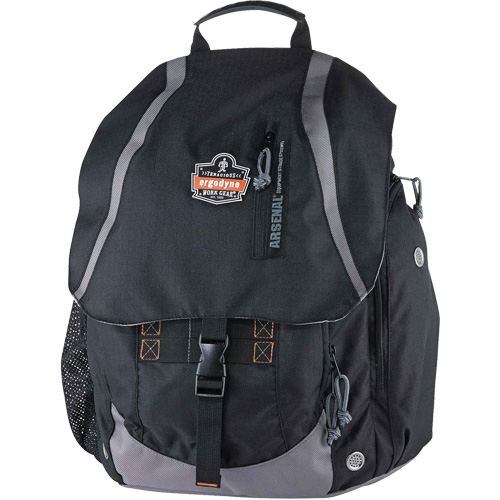 Arsenal&reg; 5143 Tool Backpack, 15" L x 8" W, Black, Polyester Infinity Industrial Services Inc.