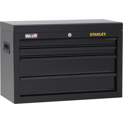 100 Series Tool Chest, 26" W, 4 Drawers, Black Infinity Industrial Services Inc.