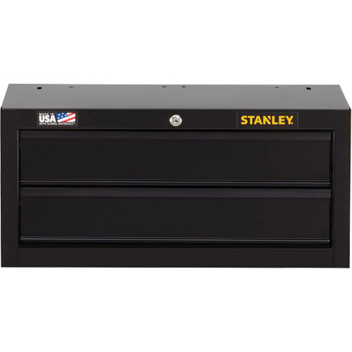 100 Series Middle Tool Chest, 26" W, 2 Drawers, Black Infinity Industrial Services Inc.