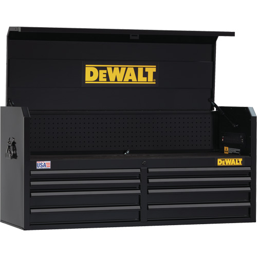 Tool Chest, 51-1/2" W, 8 Drawers, Black Infinity Industrial Services Inc.