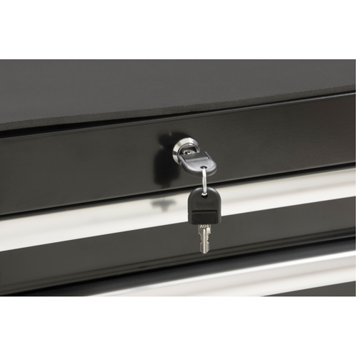 Industrial Tool Cart, 7 Drawers, 27" W x 18-3/4" D x 39" H, Black Infinity Industrial Services Inc.