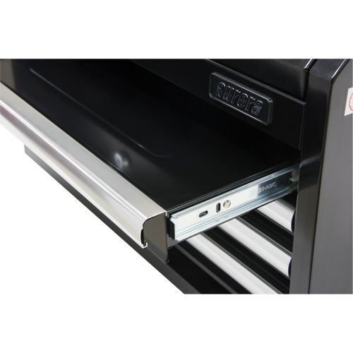 Coffre &agrave; outils industriel, 26" la, 4 tiroirs, Noir Infinity Industrial Services Inc.