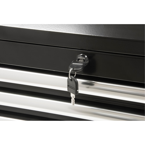 Coffre &agrave; outils industriel, 26" la, 4 tiroirs, Noir Infinity Industrial Services Inc.