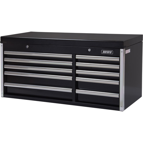 Industrial Tool Chest, 41" W, 10 Drawers, Black Infinity Industrial Services Inc.