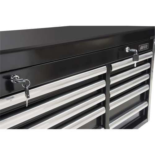 Industrial Tool Chest, 41" W, 10 Drawers, Black Infinity Industrial Services Inc.