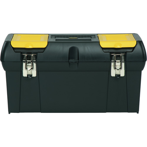 2000 Series Tool Box with Tray, 24" W x 11-1/4" D x 11" H, Black/Yellow Infinity Industrial Services Inc.