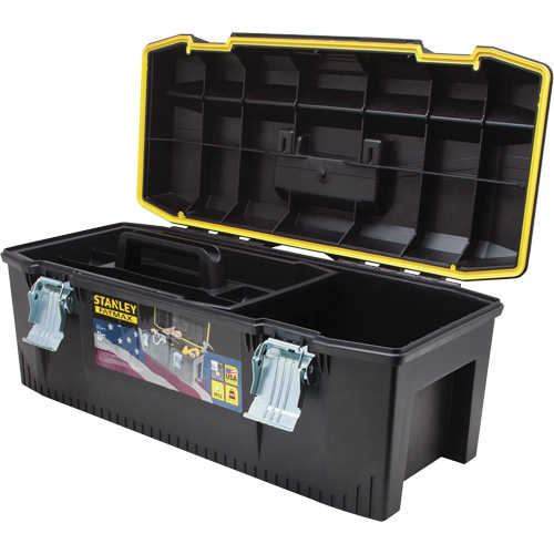 FatMax&reg; Structural Foam Tool Box, 28" W x 12-1/2" D x 11" H, Black/Yellow Infinity Industrial Services Inc.