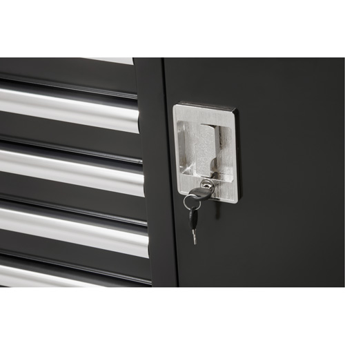 Industrial Tool Cart, 8 Drawers, 44-3/10" W x 21-1/10" D x 36-7/10" H, Black Infinity Industrial Services Inc.