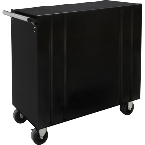 Industrial Tool Cart, 8 Drawers, 44-3/10" W x 21-1/10" D x 36-7/10" H, Black Infinity Industrial Services Inc.