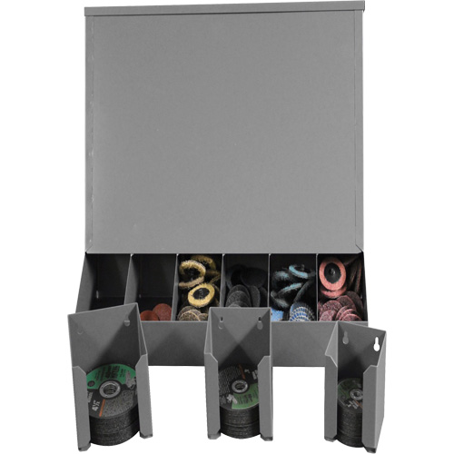 Distributeur aliment&eacute; par gravit&eacute; avec couvercle Infinity Industrial Services Inc.