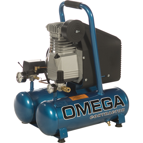 Portable Contractor Series Compressors - Oil Lube, Direct Drive, Electric, 3.3 Gal. (4 US Gal), 125 PSI, 115/1 V Infinity Industrial Services Inc.