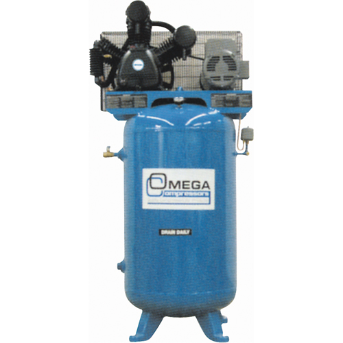 Industrial Series Air Compressors - Vertical Compressors - Two Stage, 66.6 Gal. (80 US Gal) Infinity Industrial Services Inc.