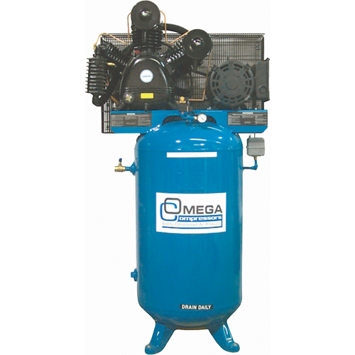 Industrial Series Air Compressors - Vertical Compressors - Two Stage, 66.6 Gal. (80 US Gal) Infinity Industrial Services Inc.
