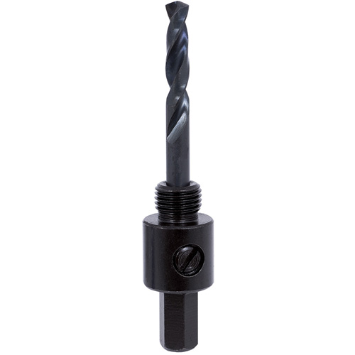 Mandrin pour scie-cloche &agrave; tige triangulaire, 9/16" - 1-3/16", 3/8" Tige Infinity Industrial Services Inc.