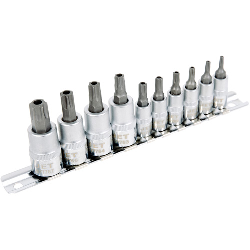 Jeu de douilles antiviol TORX 1/4" & 3/8" SS1438-10TB 10 mcx Infinity Industrial Services Inc.