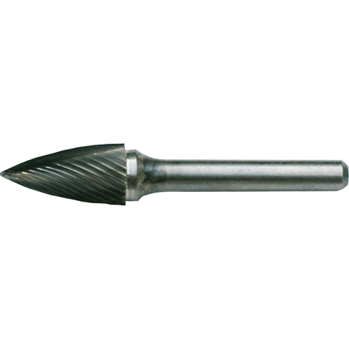 Fraises au carbure solide - Arboriforme avec extr&eacute;mit&eacute; en pointe, SG-3, 3/8" dia., 1/4" Tige, 3/4" Prof. de la coupe Infinity Industrial Services Inc.
