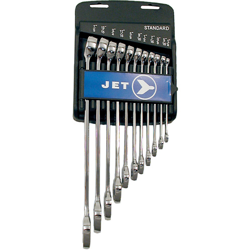 Fully Polished Long Pattern Combination Wrench Set, Combination, 11 Pieces, Imperial Infinity Industrial Services Inc.