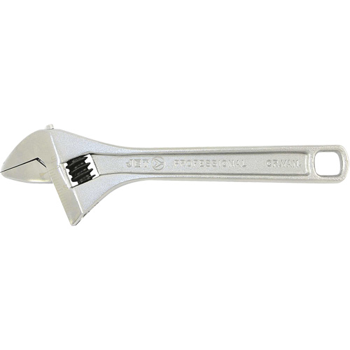 AWP-8 Super Heavy-Duty Professional Adjustable Wrench, 8" L, 1-1/8" Max Width, Chrome Infinity Industrial Services Inc.