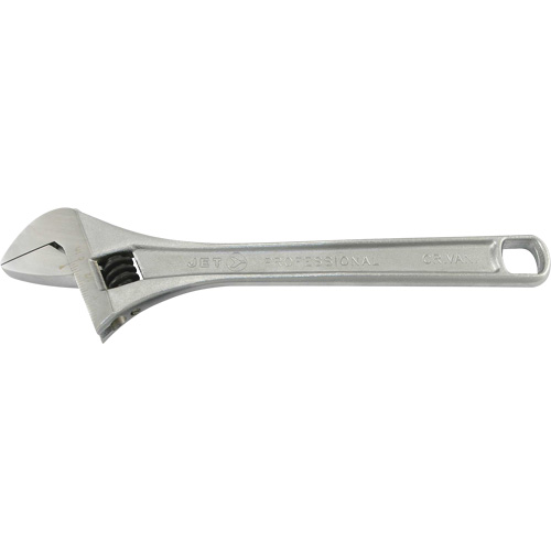 AWP-12 Super Heavy-Duty Professional Adjustable Wrench, 12" L, 1-1/2" Max Width, Chrome Infinity Industrial Services Inc.