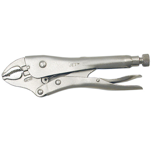 Super Heavy-Duty Locking Pliers with Cutter, 5" Length, Curved Jaw Infinity Industrial Services Inc.