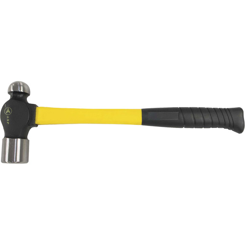 BP-16F Fibreglass Handle Ball Pein Hammer, 16 oz. Head Weight, Plain Face, Cushion Handle Infinity Industrial Services Inc.