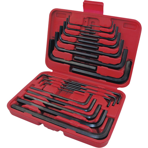 JHK-25SM Hex Key Set, 25 Pcs., Metric & Imperial Infinity Industrial Services Inc.