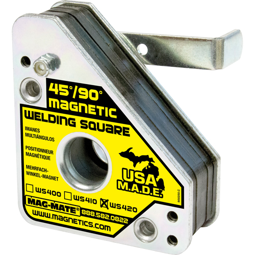 &eacute;querres de soudage magn&eacute;tiques, 3-3/4" lo x 1-1/2" la x 4-3/8" h, 150 lb Infinity Industrial Services Inc.