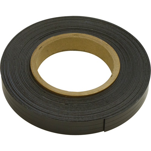 Magnetic Strips, 100' L x 1" W, 1/16" Thickness, Strength of 6 lbs. per Lin. Ft. Infinity Industrial Services Inc.