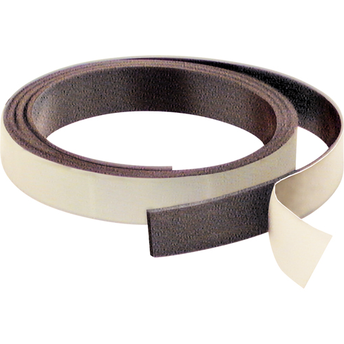 Magnetic Strips, 100' L x 1/2" W, 1/16" Thickness, Strength of 3 lbs. per Lin. Ft. Infinity Industrial Services Inc.