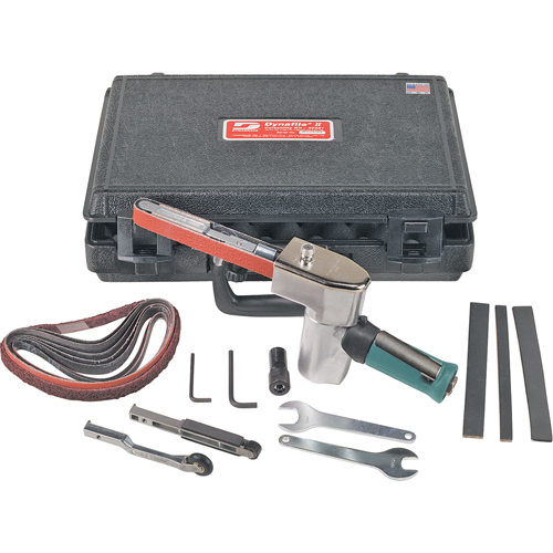 Dynafile&reg; II Abrasive Belt Machines, 1/4" - 3/4", 1/4" NPTF Infinity Industrial Services Inc.