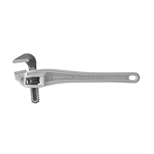 Off-Set Pipe Wrench, 2" Jaw Capacity, 14" Long Infinity Industrial Services Inc.