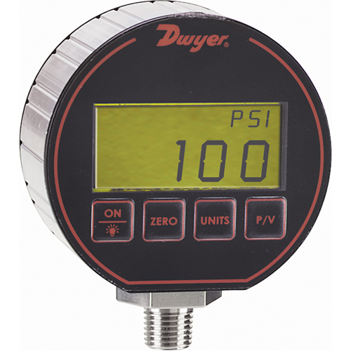 Pressure Gauge, 3" , 15 psi, Bottom Mount, Digital Infinity Industrial Services Inc.