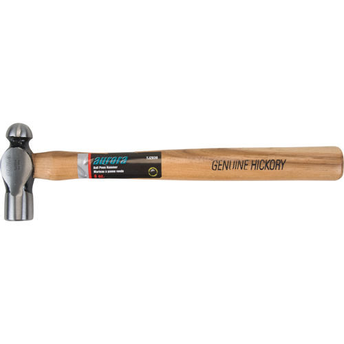 Ball Pein Hammer, 8 oz. Head Weight, Plain Face, Wood Handle Infinity Industrial Services Inc.
