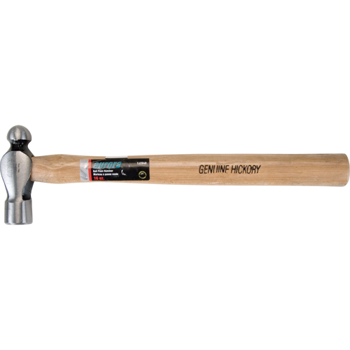 Ball Pein Hammer, 16 oz. Head Weight, Plain Face, Wood Handle Infinity Industrial Services Inc.