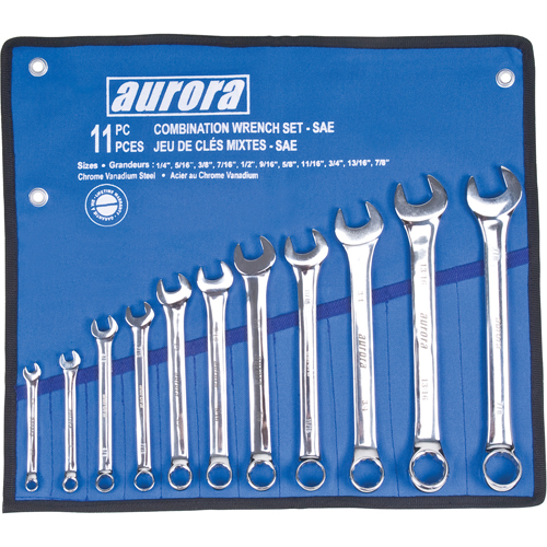 Wrench Set, Combination, 11 Pieces, Imperial Infinity Industrial Services Inc.