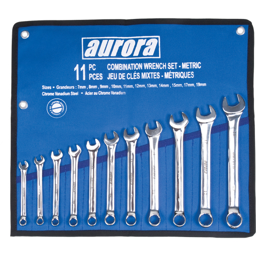 Wrench Set, Combination, 11 Pieces, Metric Infinity Industrial Services Inc.
