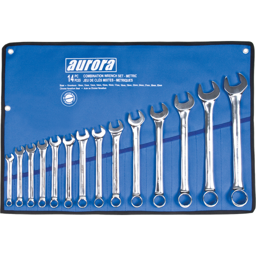 Wrench Set, Combination, 14 Pieces, Metric Infinity Industrial Services Inc.