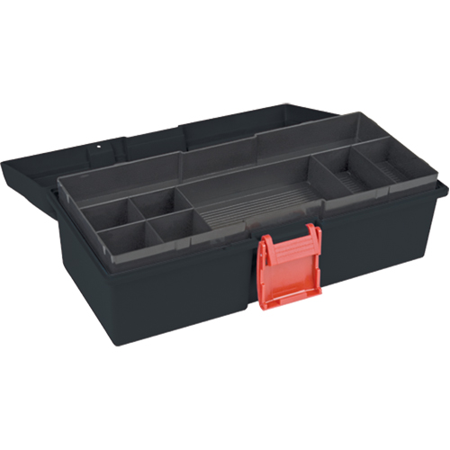 Heavy-Duty Tool Box, 15" W x 7" D x 5-1/2" H, Black Infinity Industrial Services Inc.