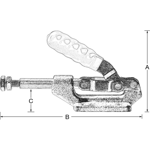 Serre-flan droit, Force de serrage de 600 lb Infinity Industrial Services Inc.