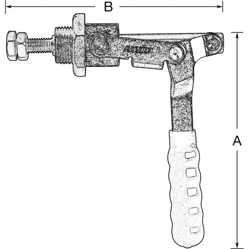 Serre-flan droit, Force de serrage de 300 lb Infinity Industrial Services Inc.