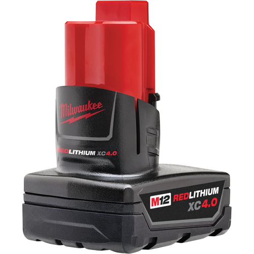 M12 Redlithium 4.0 Battery, Lithium-Ion, 12 V, 4 A Infinity Industrial Services Inc.