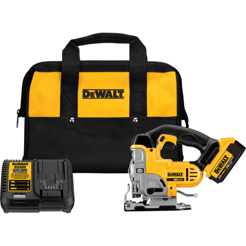Max Jig Saw Kit, 20 V, Lithium-Ion, 0-3000 SPM, 1" Stroke Length Infinity Industrial Services Inc.