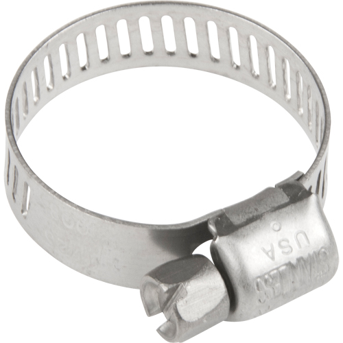 Hose Clamps - Stainless Steel Band & Screw, Min Dia. 0.316, Max Dia. 7/8" Infinity Industrial Services Inc.