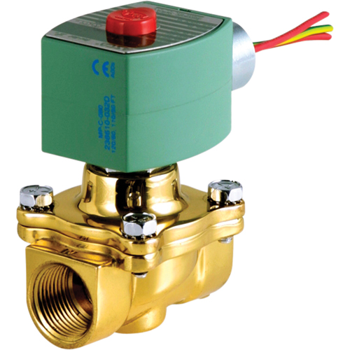 2-Way Pilot Operated Solenoid Valves, 3/8" Pipe, 135 PSI Infinity Industrial Services Inc.