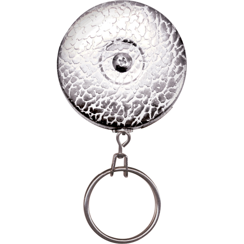 The Original Key Reel, Chrome, 24" Cable, Belt Clip Attachment Infinity Industrial Services Inc.